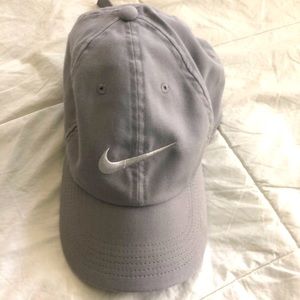 Nike Dad Hat ... grey wore once .. gentle use ..